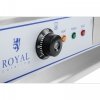 Płyta grillowa - 75 cm - ryflowana - 2 x 3200 W ROYAL CATERING 10010064 RCG 75G